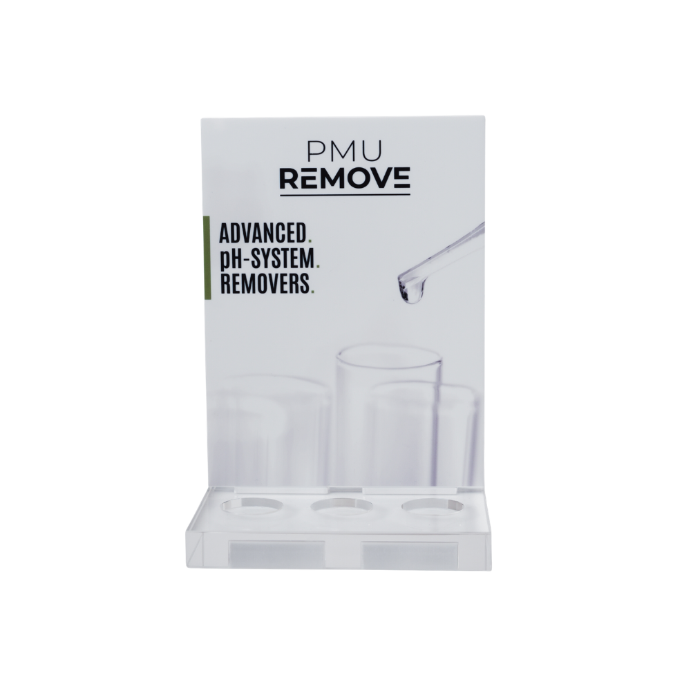 PMU REMOVE display stands for removers