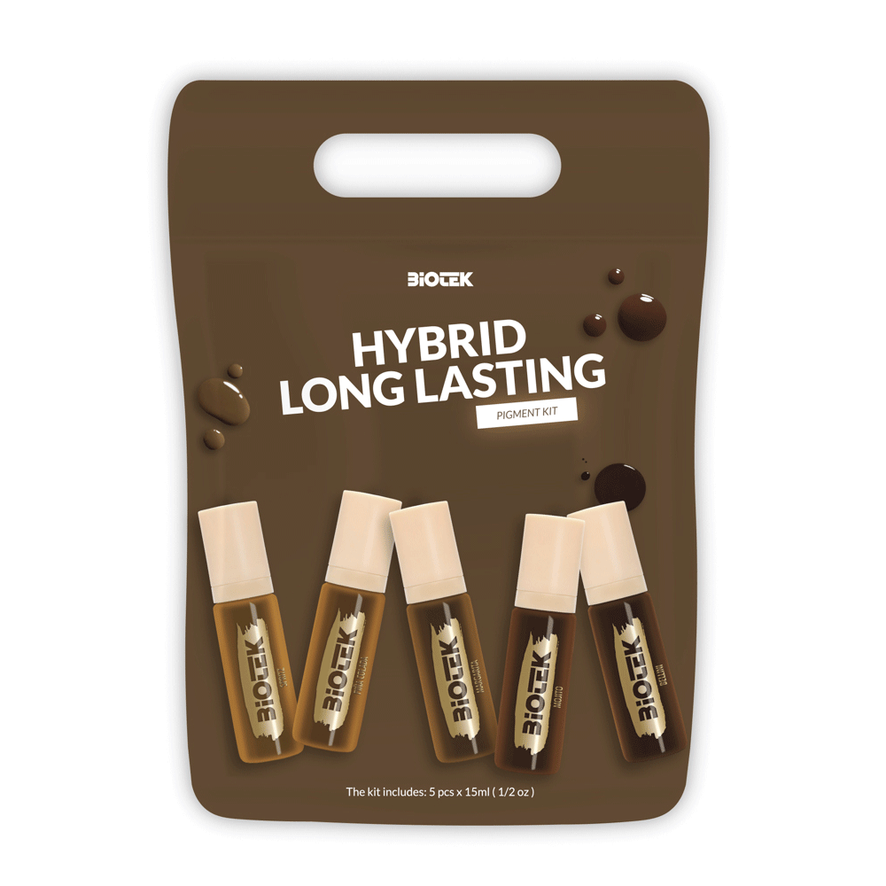 Hybrid Long-Lasting Brow Pigment Kit
