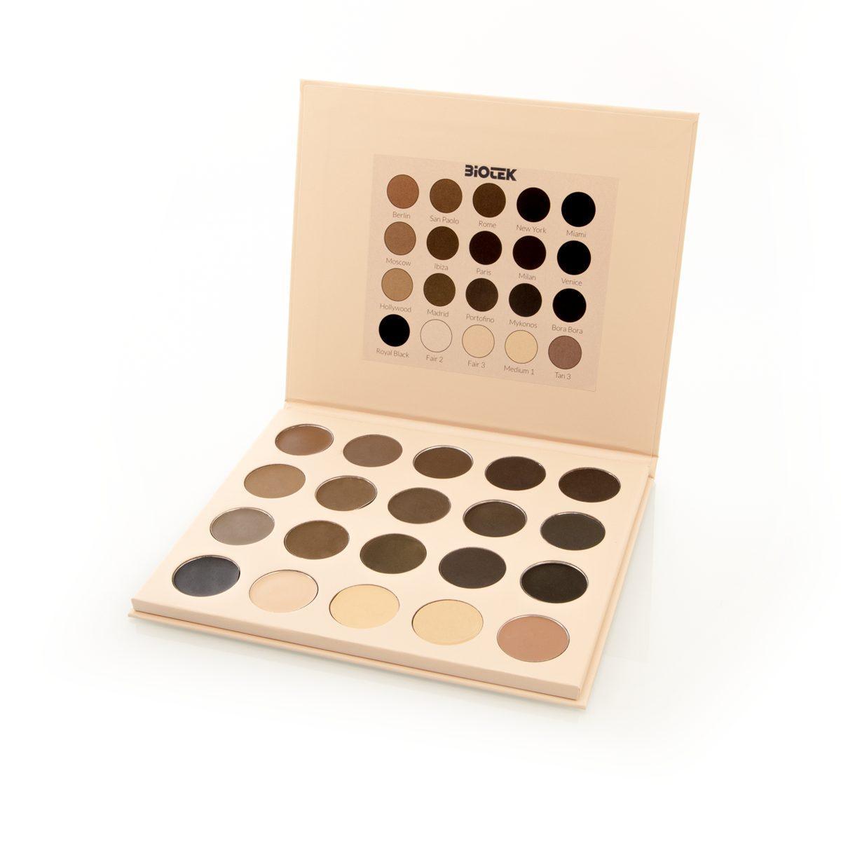 PMU tester Palette - Wenkbrauwen - Yevgenia Professional